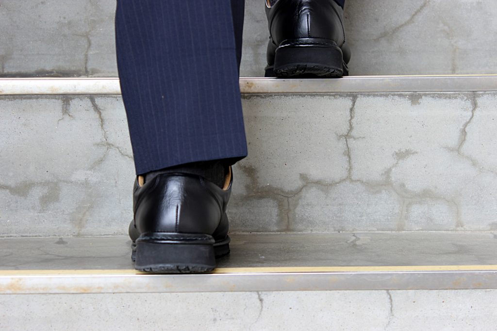 ステップアップする様子